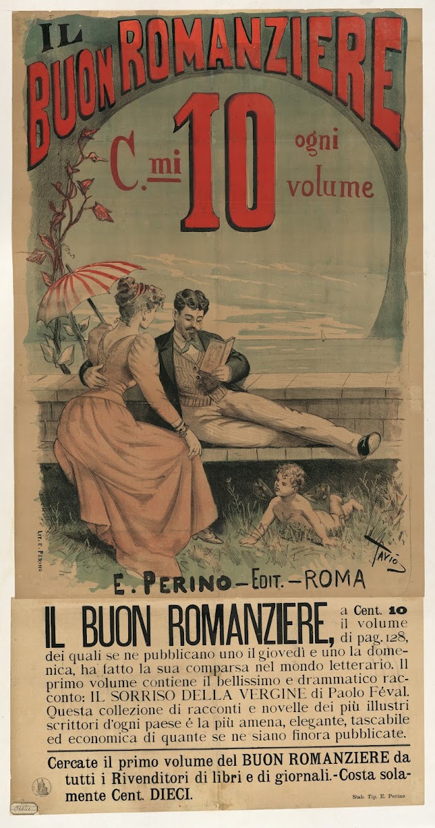 Il Buon Romanziere collection il sorrizo della Vergine di Paolo Féval 1890