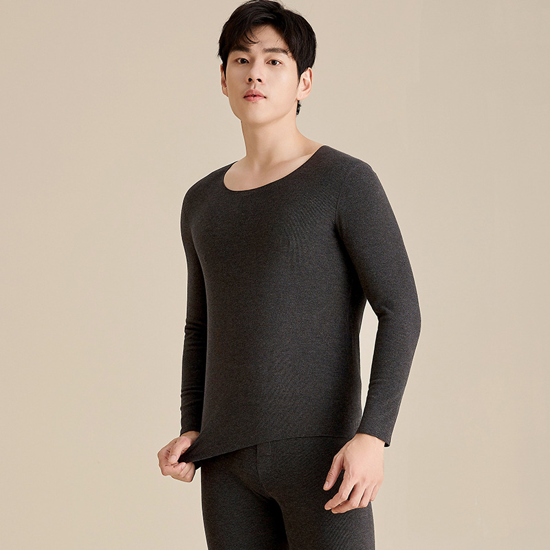 Men's Thermal Underwear, Lined, Warming, Crew Neck
