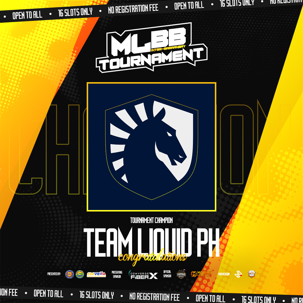 Tournament Champ — Social Media