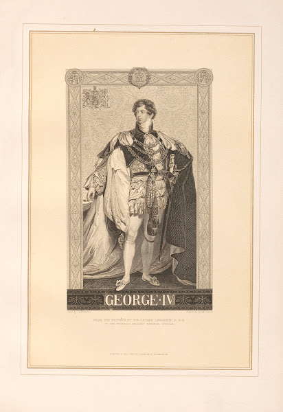 Portrait of George IV 19th century
