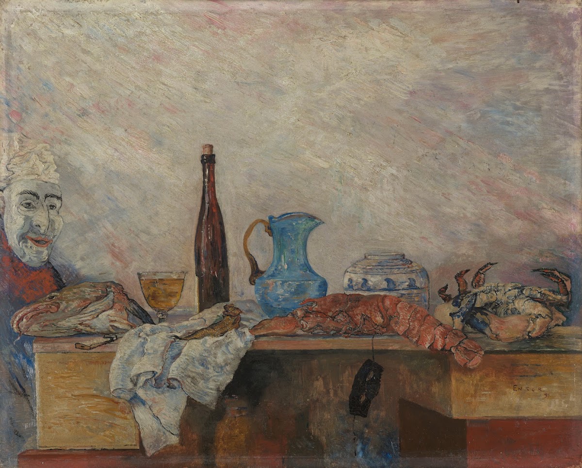 Mask and Crustaceans 1891