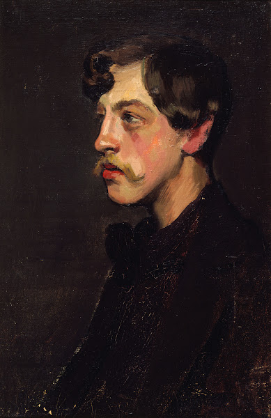 Portrait de Camille Mauclair 1872 1945 critique dart 1895