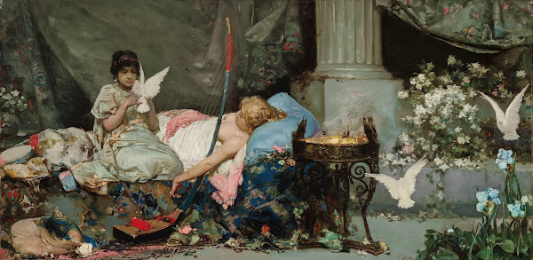 Favorite of the Seraglio with her Handmaiden