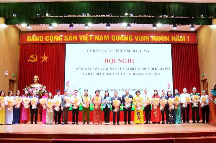 Phường Bạch Mai tổng kết công tác bầu cử - Đài Phát thanh và truyền hình Hà Nội