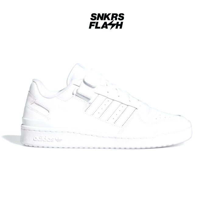 ADIDAS FORUM LOW TRIPLE WHITE - Size 46