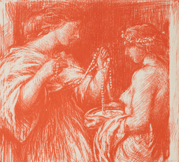 The bead necklace 1908