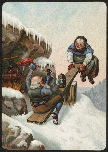 Humorous Christmas motif