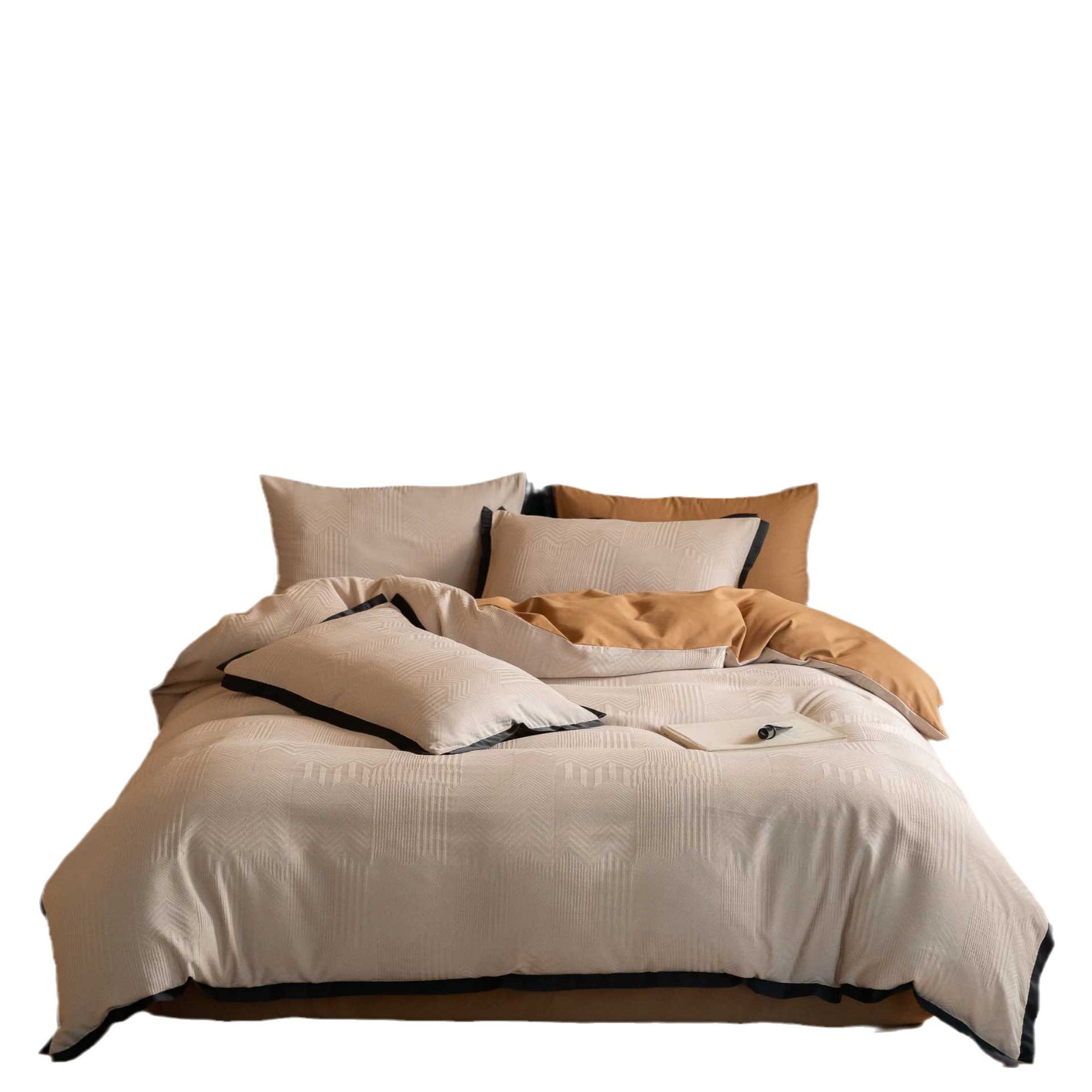 Tencel cotton bedding set, brushed