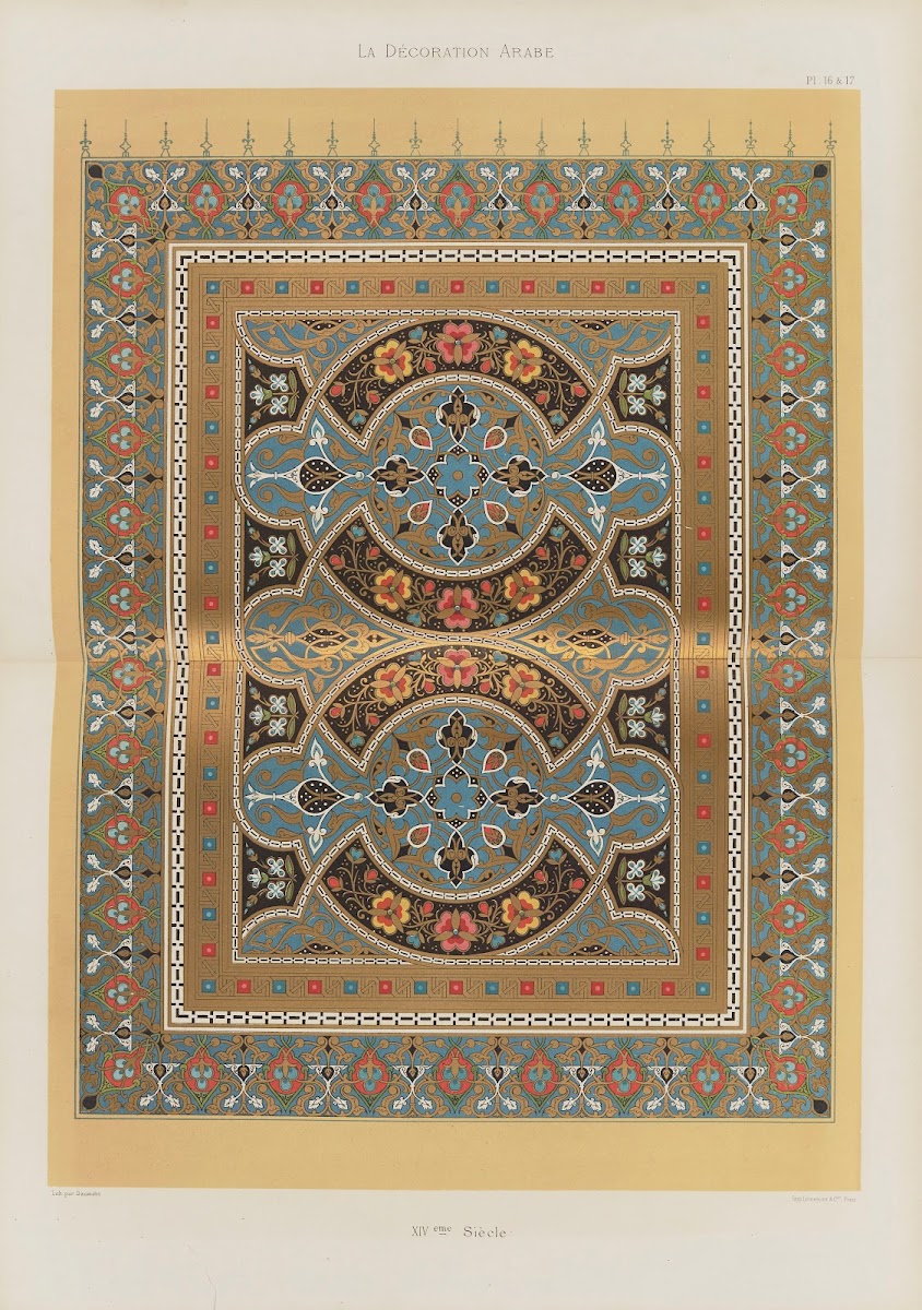 La Décoration arabe Pl12 1860s 1880s
