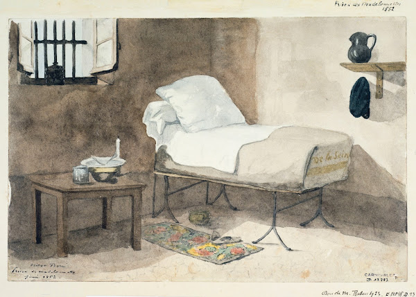 Une chambre de la prison des Madelonnettes 1852