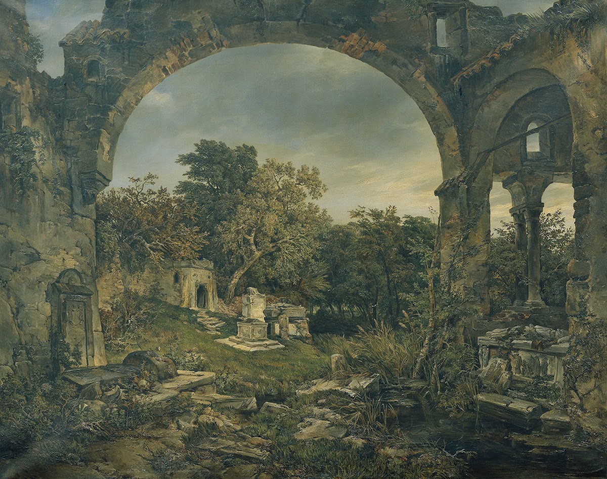 Verödeter Friedhof 1847