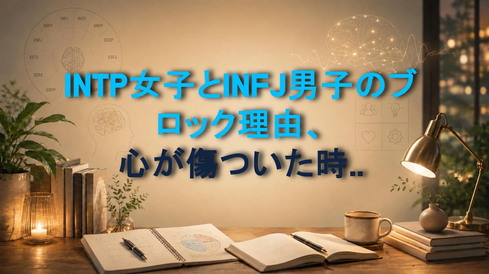 INTP女子とINFJ男子のブロック理由、心が傷ついた時の特徴