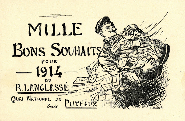 Mille bons souhaits 1914