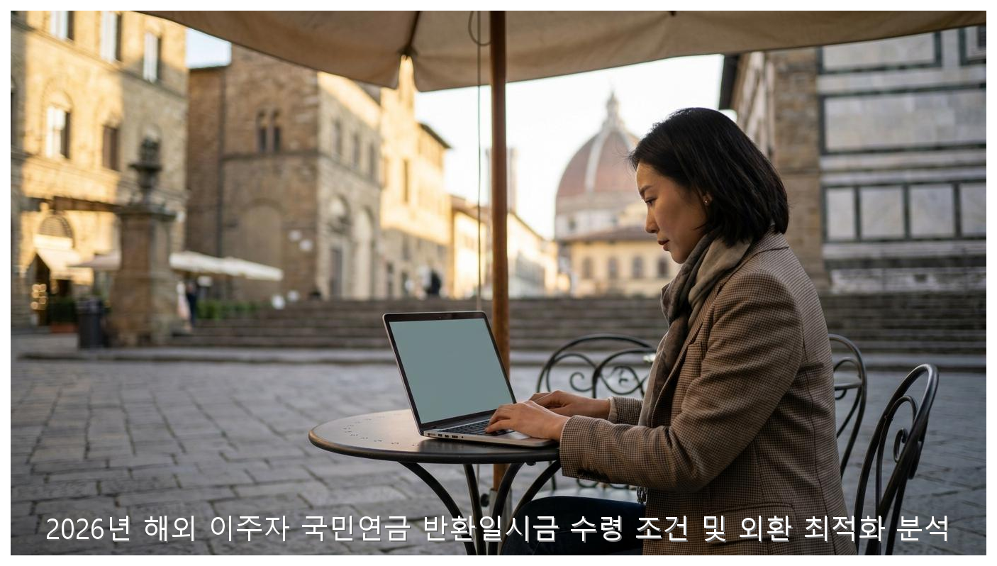 2026년 해외 이주자 국민연금 반환일시금 수령 조건 및 외환 최적화 분석 핵심 안내 및 분석 인포그래픽 (3)