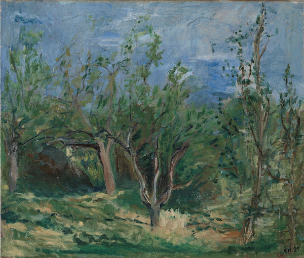 Old Apple Trees 1929