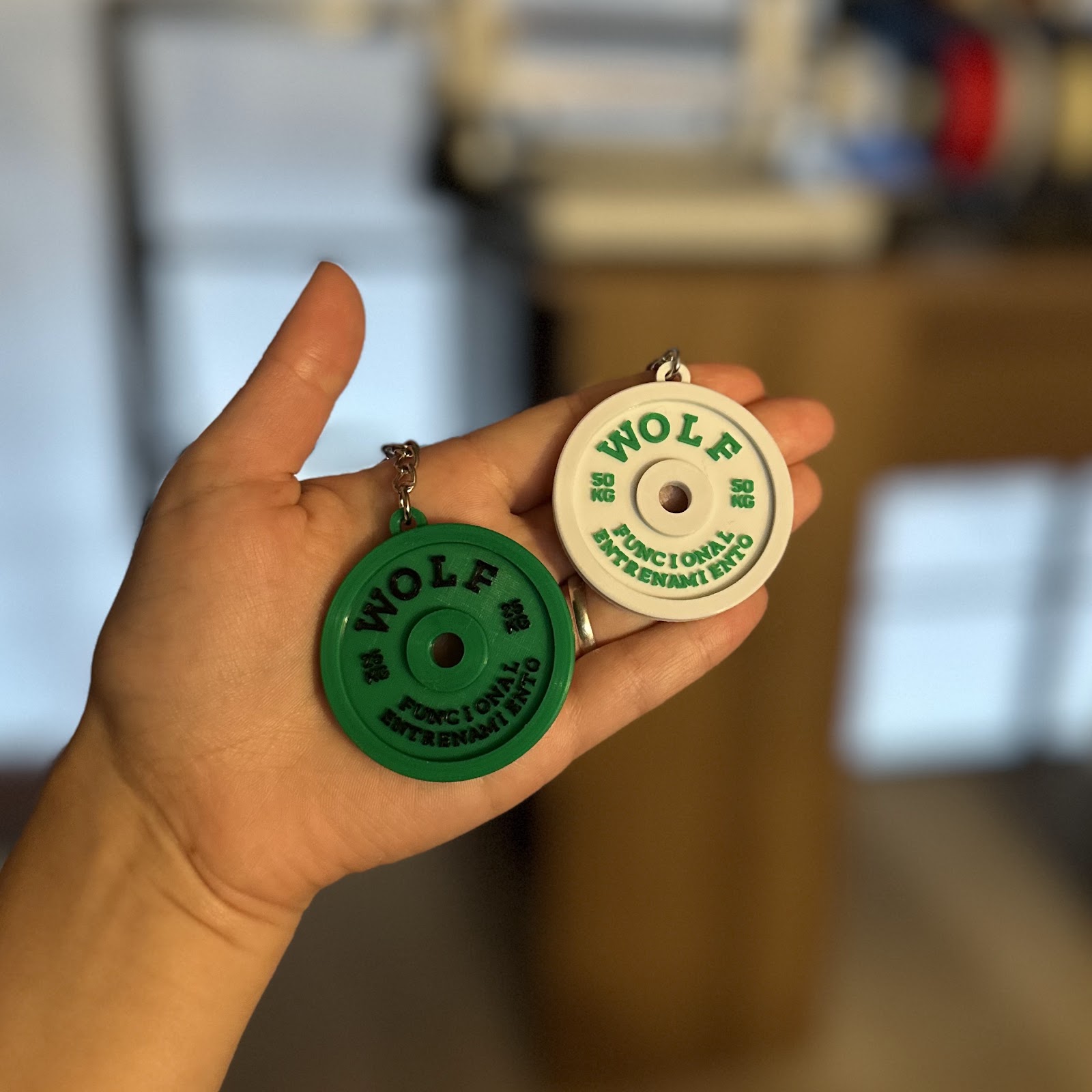 Llavero 3D con diseño personalizado