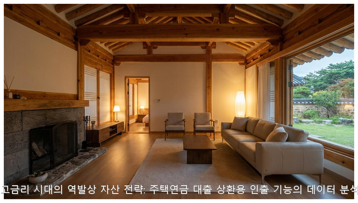2026년 고금리 시대의 역발상 자산 전략: 주택연금 대출 상환용 인출 기능의 데이터 분석적 접근 핵심 안내 및 분석 인포그래픽 (8)