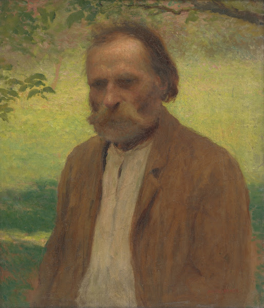 Starec v plenéri 1908