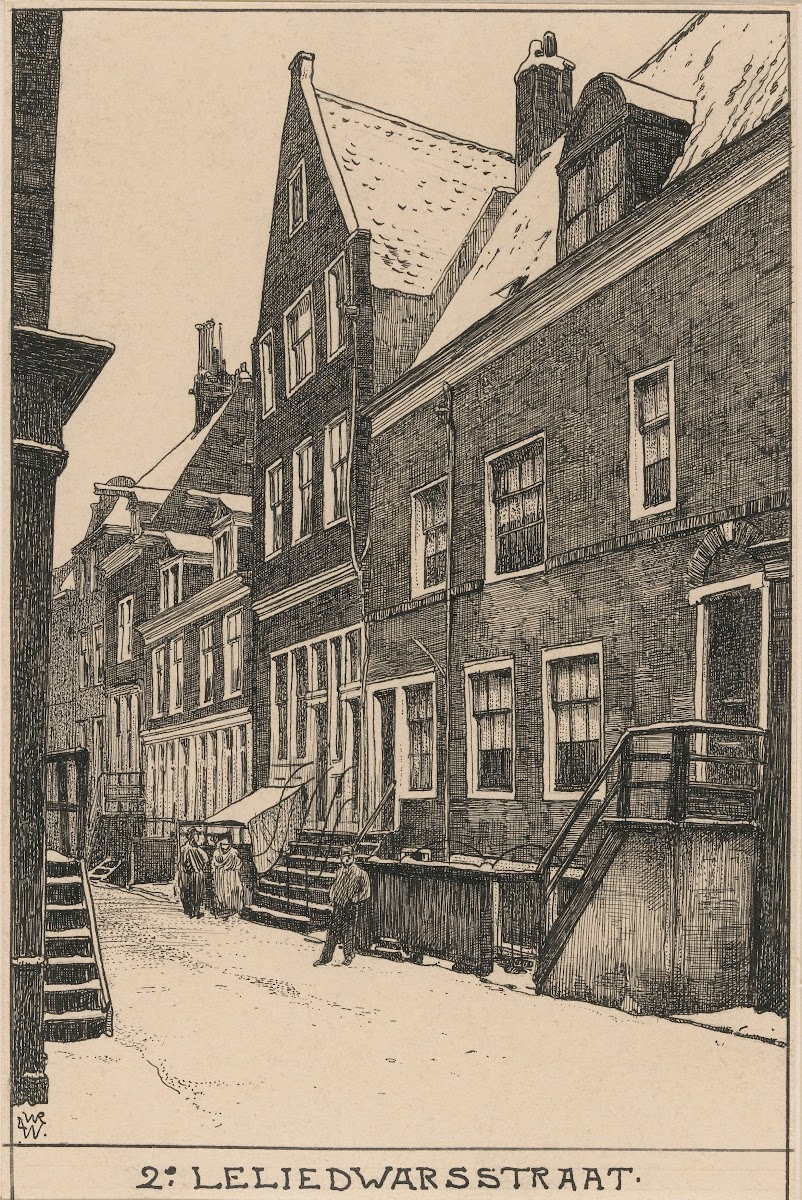 De 2de Leliedwarsstraat te Amsterdam 20th century