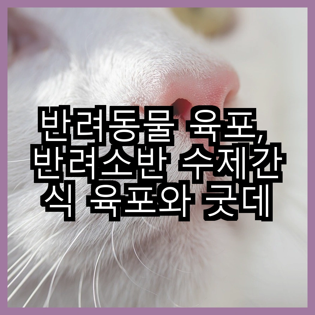 반려동물 육포, 반려소반 수제간식 육포와 굿데이 육포의 차이점은? 어떤 선택이 더 건강할까요? 썸네일