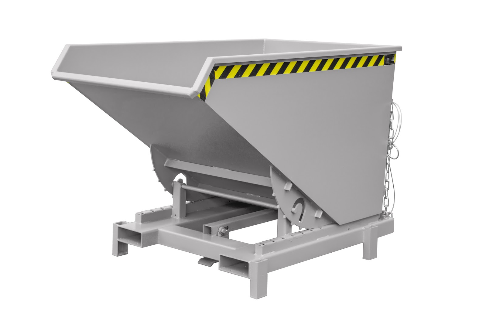 Zware lastenkieper SK 1200, gelakt, Muisgrijs