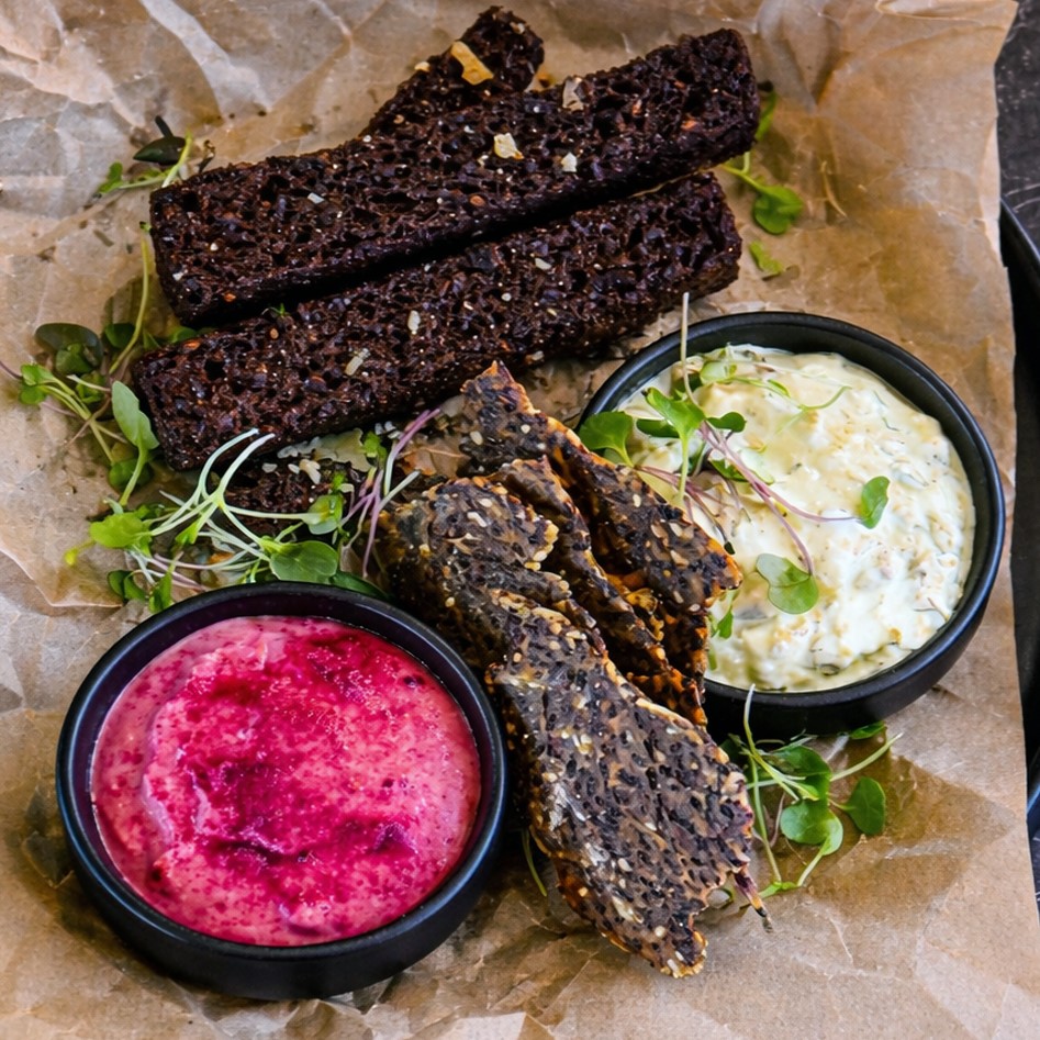 Чесночные хлебцы