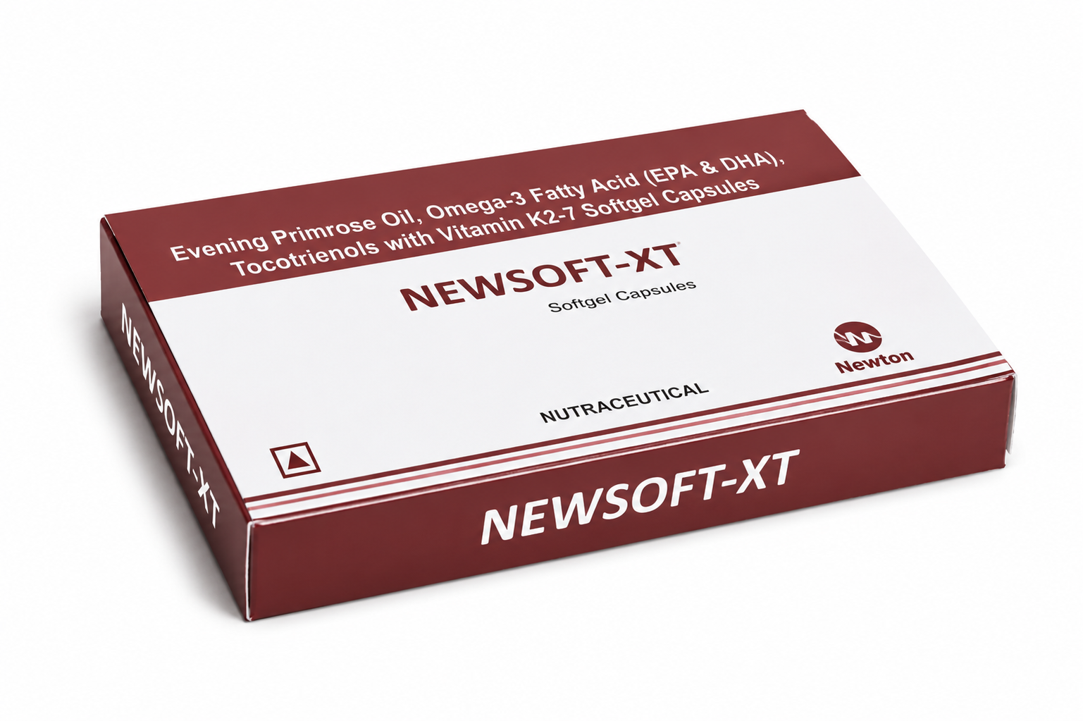 NEWSOFT-XT CAPS — Evening Primrose Oil (500mg)+Eicosapentaenoic Acid (90mg)+Docosahexaenoic Acid (60mg) +Tocotrienols 40% (25mg)+Vitamin B6 (1.9mg)