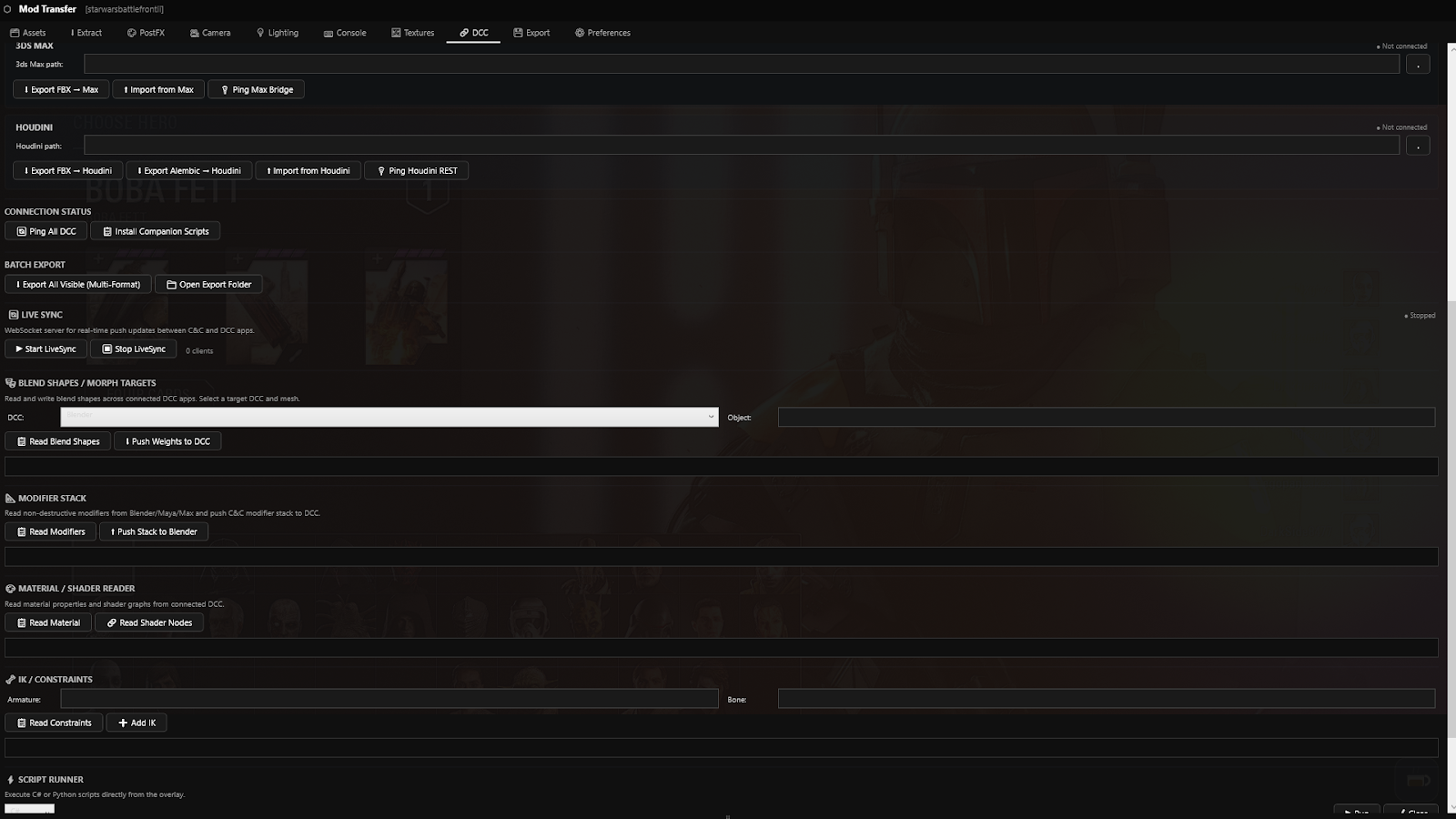 Mod Transfer Interface 84