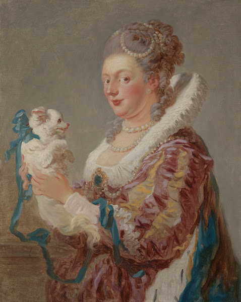 A Woman with a Dog ca 1769