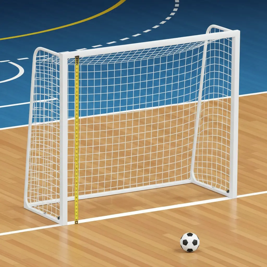 Tinggi gawang futsal standar berapa meter