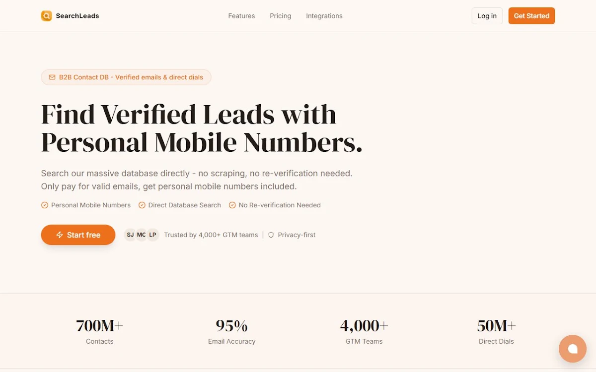 Captura de Searchleads