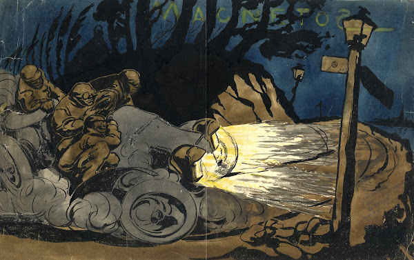 Voorontwerp voor Lauto dynamo 1910