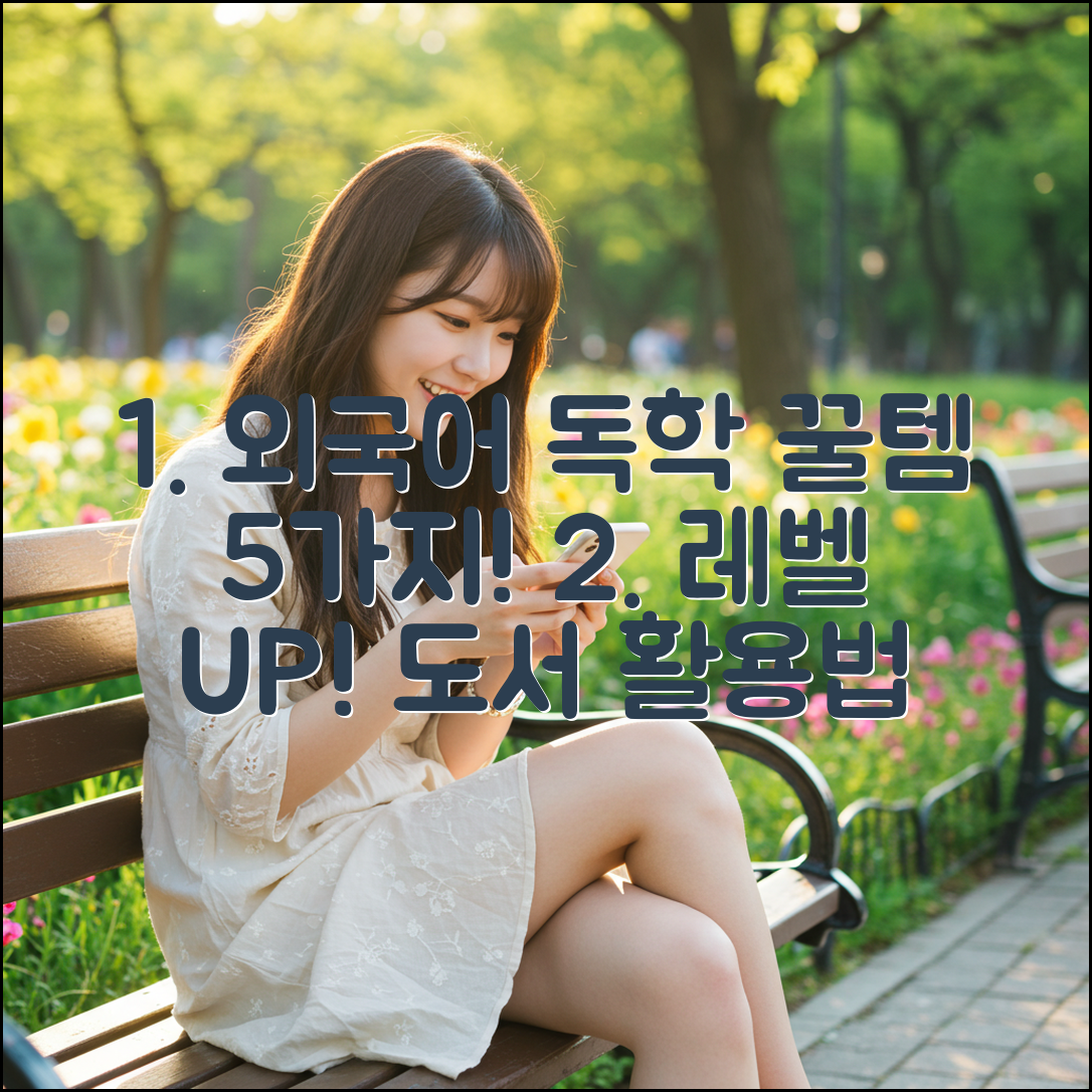 외국어 독학: 효과적인 도서 5가지 & 활용법