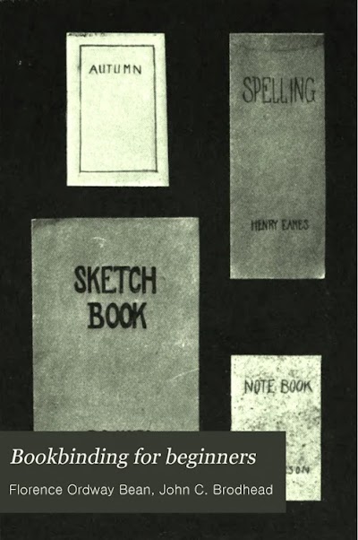 bookbinding for beginners 1924 947