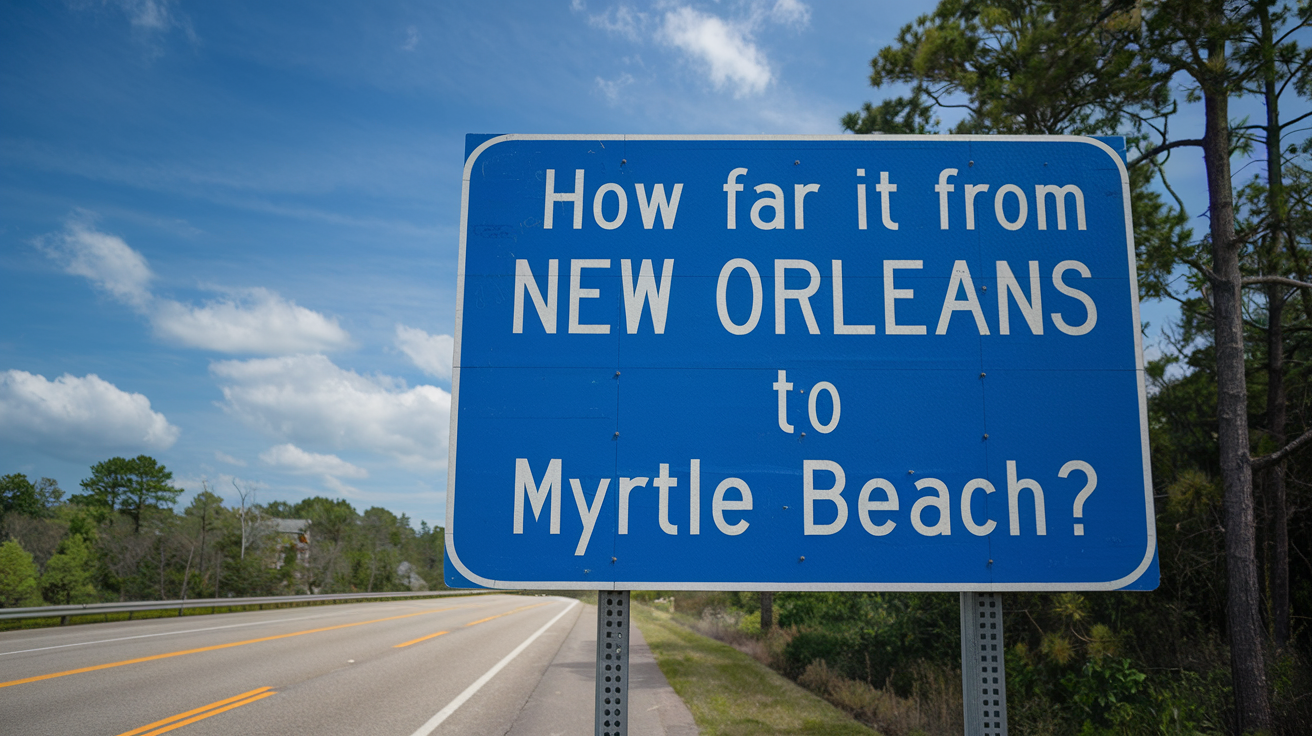 Distance and Travel Tips: New Orleans to Myrtle Beach