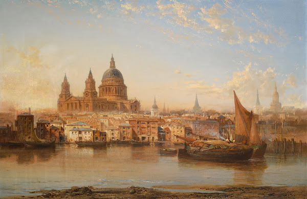 St Pauls From The River 1885