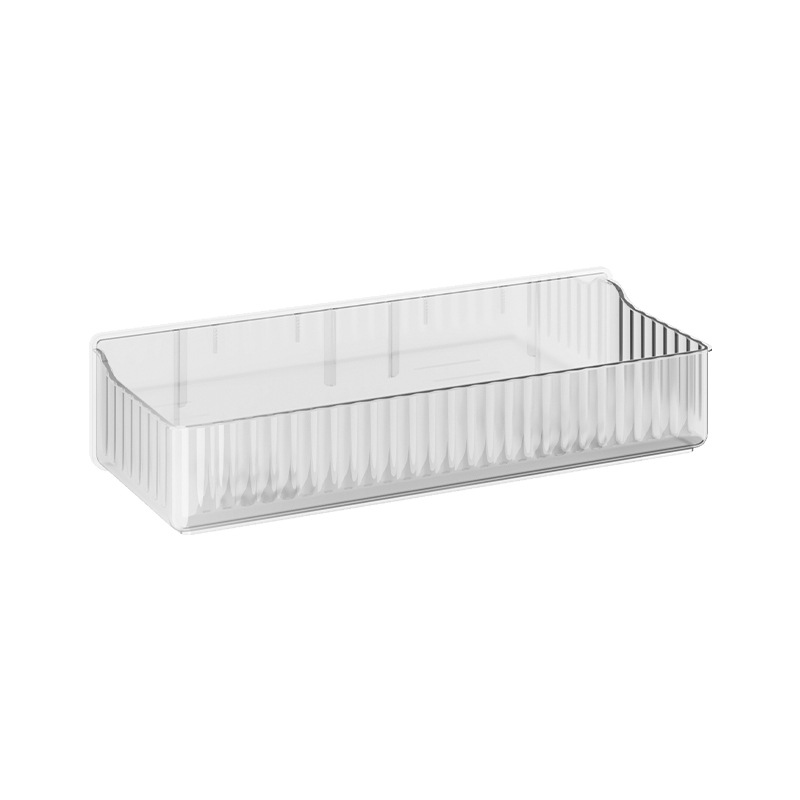 Acrylic wall shelf for bathroom, no drilling