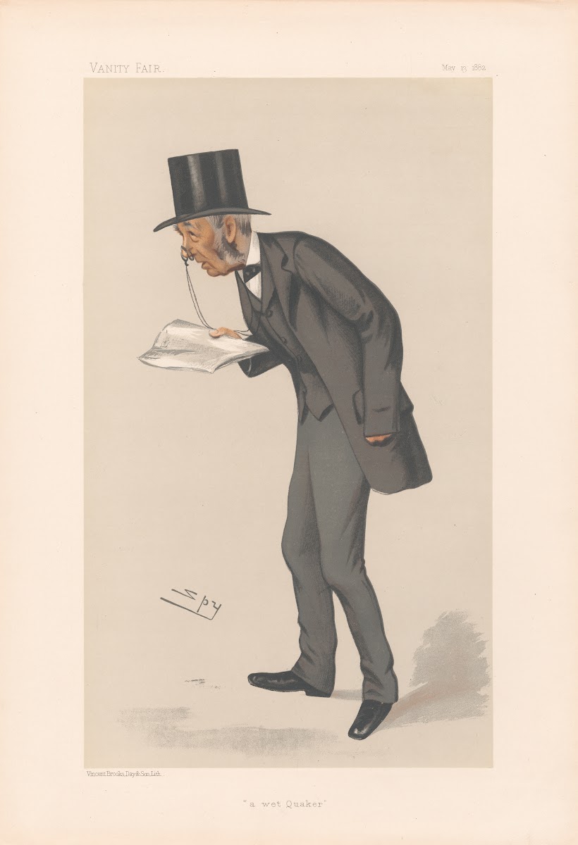 Clergy A wet Quaker Lewis Llewwellyn Dillwyn MP  13 May 1882 1882