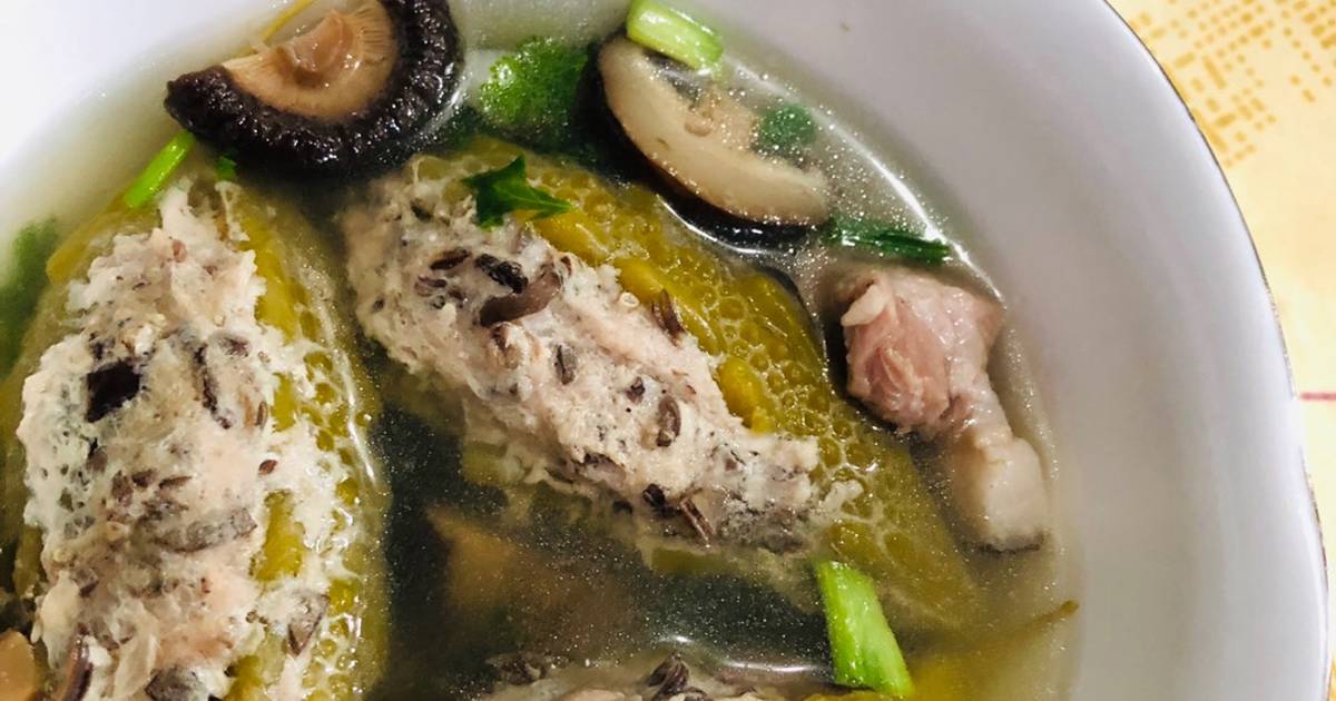 Canh khổ qua dồn thịt