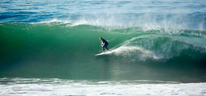 Taghazout Bay from the water &mdash; Surf Discovery Morocco
