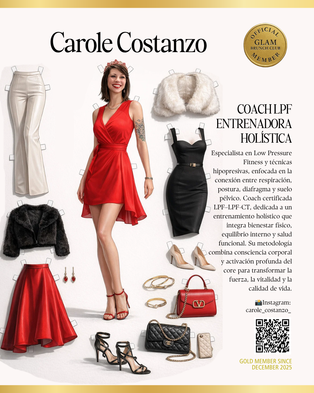Glam Doll oficial de Carole Costanzo
