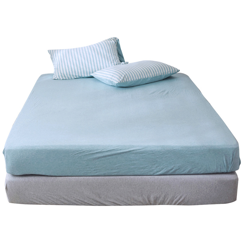 Cotton fitted sheet, 1.8 m bed