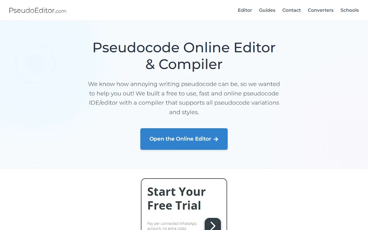 Captura de PseudoEditor