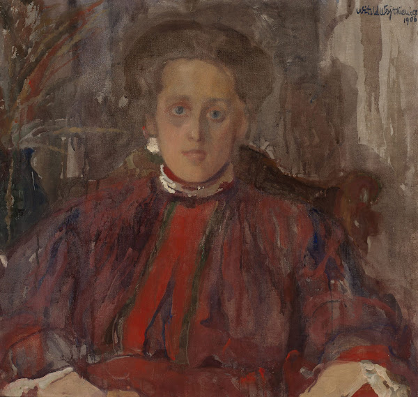 Portrait of Eliza Pareńska née Mühleisen 1906