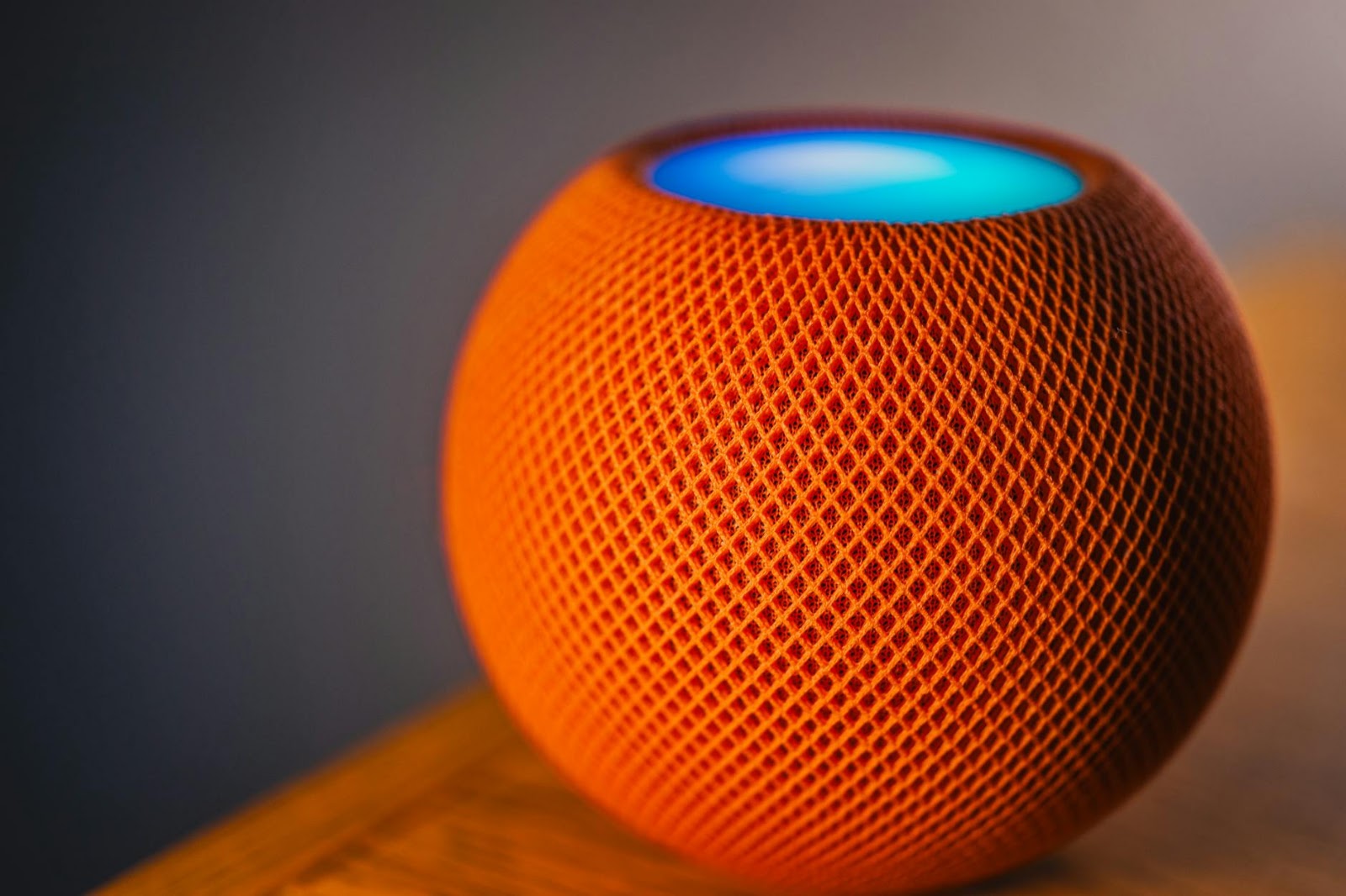 A futuristic depiction of interconnected smart home devices, symbolizing a unified and intelligent smart home ecosystem powered by Matter and open standards.