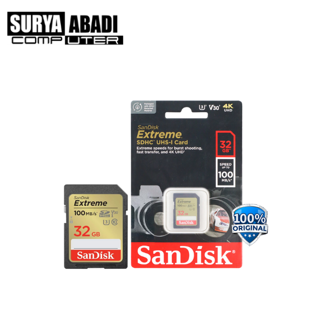 SD CARD SANDISK EXTREME 32 GB