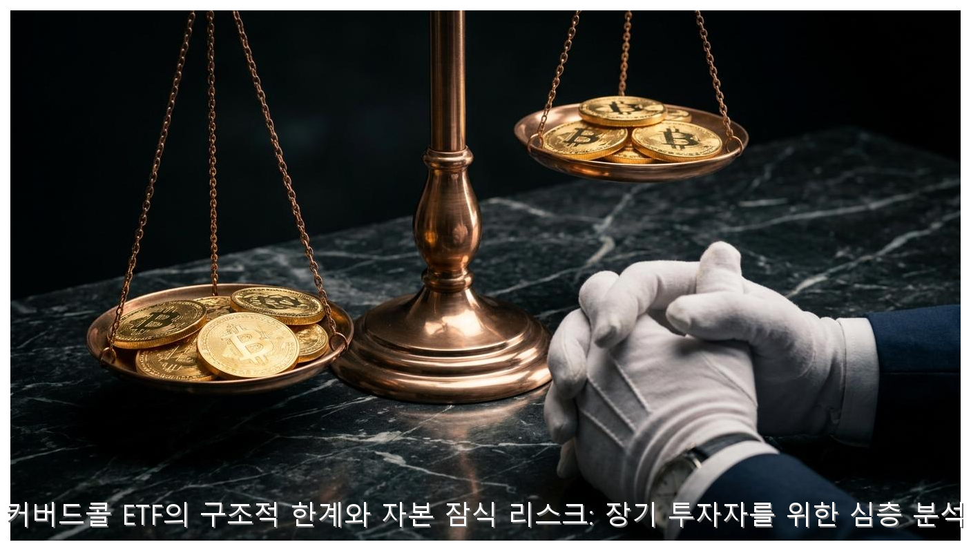 커버드콜 ETF의 구조적 한계와 자본 잠식 리스크: 장기 투자자를 위한 심층 분석 핵심 안내 및 분석 인포그래픽 (4)
