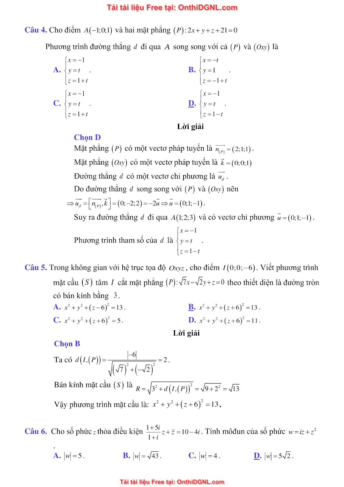 16 Đề ôn DGNL Sư Phạm HN môn toán - có đáp án