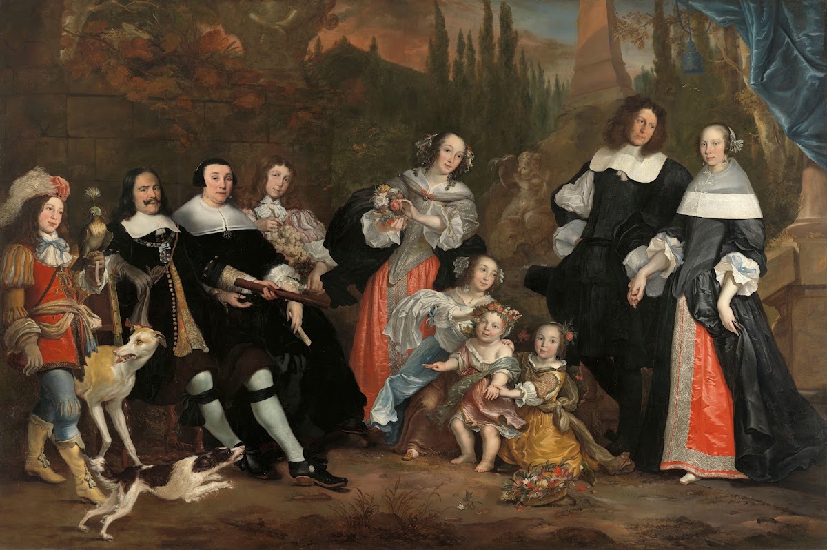 Michiel De Ruyter And His Family 1662