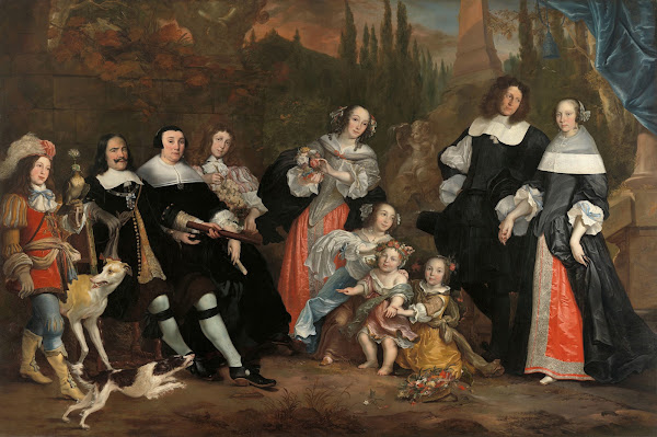 Michiel De Ruyter And His Family 1662